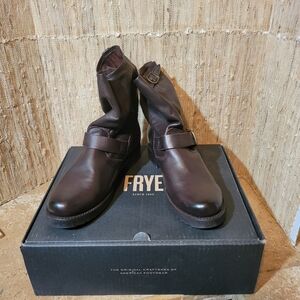 Frye Veronica Short Women's Dark Brown Size 9.5 NIB
